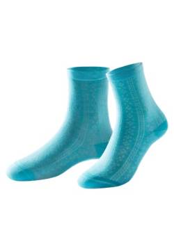 Schiesser Damen Damensocken Klassische Socken, Petrol, 35/38 von Schiesser