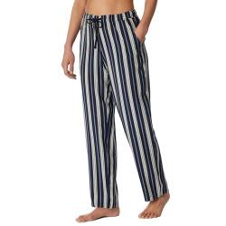 Schiesser Damen Schlafhose lang Webhose-Mix + Relax Pyjamaunterteil, Multicolor 1_180460, 34 von Schiesser