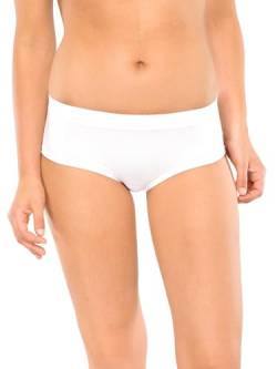 Schiesser Damen Shorts nahtlos-Seamless Light Unterwäsche, Weiss_144192, 3XL von Schiesser