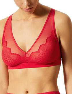 Schiesser Damen Soft BH-Träger, rot 1, 70 von Schiesser