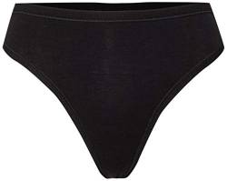 Schiesser Damen String Unterwäsche-Personal Fit Slip, schwarz_162923, XL von Schiesser