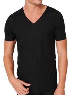 Schiesser Herren 152832 Wander-Shirt, Schwarz, XXL von Schiesser