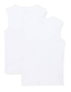 Schiesser Herren 2 PACK Unterhemd Rundhals mit breiter Schulter Bio Baumwolle - 95/5 Organic von Schiesser