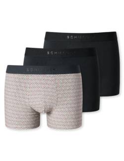 Schiesser Herren 3 Pack Boxershorts-95/5 Organic Unterwäsche, Sortiert 6_180197, 10 (3er Pack) von Schiesser