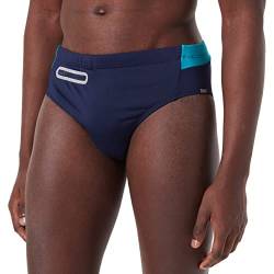 Schiesser Herren Bade-Rio Badehose, Blau (Admiral 801), 6 von Schiesser