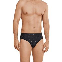 Schiesser Herren Bade-Sir Badehose, Schwarz (Schwarz-Gem. 006), 5 von Schiesser