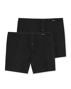 Schiesser Herren Boxershorts 4er Pack - Shorts, Single Jersey, Uni, S-4XL (2X 2er Pack) (Schwarz (000), XL (X-Large) - 4-Pack) von Schiesser