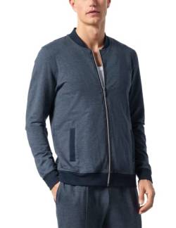 Schiesser Herren Jacke Pyjamaoberteil, dunkelblau-gem, 58 von Schiesser