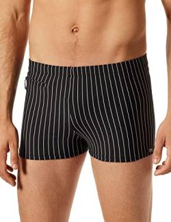 Schiesser Herren Komfort mit Bein Badehose, schwarz, 10 von Schiesser