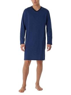 Schiesser Herren Langarm-Nightwear Nachthemd, Navy, 50 von Schiesser