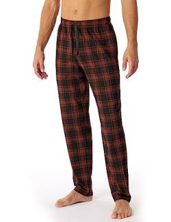 Schiesser Herren Lange Schlafhose-Mix + Relax Pyjamaunterteil, anthrazit_180290, 56 von Schiesser