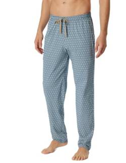 Schiesser Herren Lange Schlafhose-Mix + Relax Pyjamaunterteil, blaugrau_180289, 50 von Schiesser