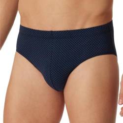 Schiesser Herren Minislip für Männer weich und bequem ohne Gummibund Bio Baumwolle-Cotton Casual Unterwäsche, dunkelblau_180502, 5/ M von Schiesser