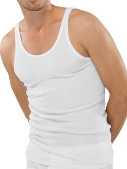 Schiesser Herren Ohne Arm - Original Doppelripp Unterhemd, Weiß_005067, 5XL EU von Schiesser