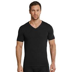 Schiesser Herren Shirt 1/2 Arm Unterhemd, Schwarz (000), 8 von Schiesser