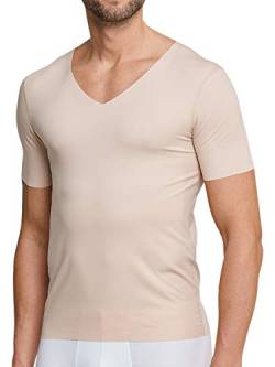 Schiesser Herren Shirt 1/2 Unterhemd, Beige (Haut 407), X-Large (Herstellergröße: 007) von Schiesser