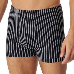 Schiesser Herren Short für Männer weich und bequem ohne Gummibund Bio Baumwolle-Cotton Casual Unterwäsche, schwarz_180499, 6/ L von Schiesser