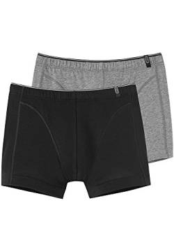 Schiesser Herren Shorts (2er Multipack) Retroshorts, Mehrfarbig (Sortiert 1 901), Small (Herstellergröße: 004) von Schiesser