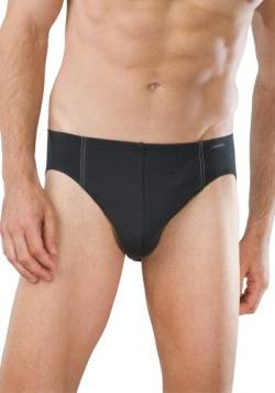 Schiesser Herren Slip 3 er Pack 005221-000, Gr. 8 (XXL), Schwarz (000-schwarz) von Schiesser