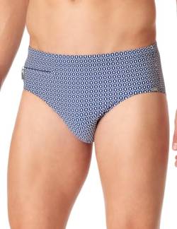 Schiesser Herren Slip Komfort mit Reißverschlusstasche-schnelltrocknend Badehose, Navy_181078, XXL von Schiesser