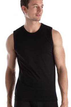 Schiesser Herren Tank Top Unterhemd, Schwarz (000-schwarz), 5 von Schiesser