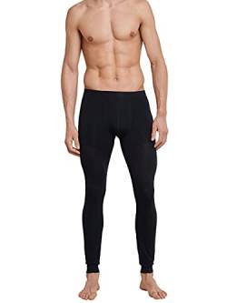 Schiesser Herren Wolle Hose lang Slip, Schwarz (Schwarz 000), 7 von Schiesser