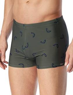 Schiesser Herren mit Bein Badehose, Khaki Gemustert, M EU von Schiesser