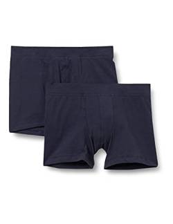 Schiesser Jungen 2 PACK Unterwäsche Boxershorts weiches Bündchen - 95/5 Organic Bio Baumwolle - Größe 92 bis 140 von Schiesser