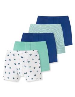 Schiesser Jungen 5 Pack Boxershort Unterhosen-95/5 Organic Bio Baumwolle-Größe 92 bis 140 Unterwäsche, Sortiert 2_181052, 98 (5er Pack) von Schiesser