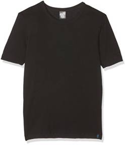 Schiesser Jungen 95/5 Shirt 1/2 Unterhemd, Schwarz (Schwarz 000), XS von Schiesser