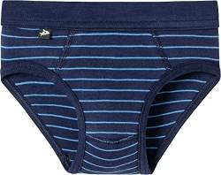 Schiesser Jungen Captn Sharky Unterhose Slip Unterwäsche, dunkelblau, 116 von Schiesser