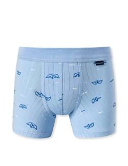 Schiesser Jungen Shorts Unterhosen Unterwäsche, hellblau Bedruckt, 98 von Schiesser