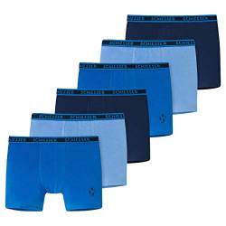 Schiesser - Kids Boys - 95/5 Shorts/Pants - 6er Spar-Pack (104 Blau-Mix) von Schiesser
