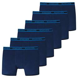 Schiesser - Kids Boys - 95/5 Shorts/Pants - 6er Spar-Pack (98 Blau) von Schiesser