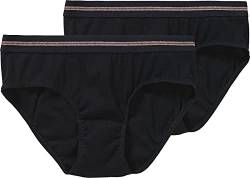 Schiesser Mädchen 2 PACK Unterwäsche Panties Hipster - Organic Cotton - Rippe von Schiesser