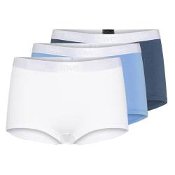 Schiesser Mädchen 3 Pack Shorts-95/5 Organic Bio Baumwolle-Größe 140 Unterwäsche, Sortiert 1_180960, 176 (3er Pack) von Schiesser