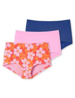 Schiesser Mädchen 3 Pack Shorts weiches Bündchen-95/5 Organic Bio Baumwolle-Größe 140 Unterwäsche, Sortiert 3_180961, 176 (3er Pack) von Schiesser