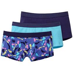 Schiesser Mädchen 3pack Shorts Unterhose, Mehrfarbig (Sortiert 1 901), (Herstellergröße: 176) (3er Pack) von Schiesser