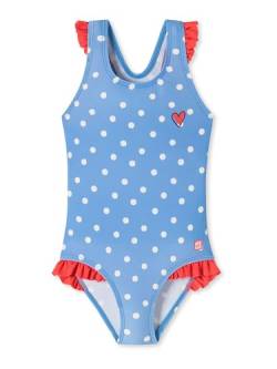 Schiesser Mädchen Badeanzug Aqua Kids Girls - hellblau - Größe 128 von Schiesser