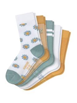 Schiesser Mädchen Kinder 5 Pack Socken Kids Strümpfe - Größe 19 bis 34 von Schiesser