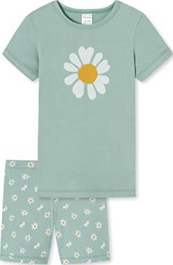 Schiesser Mädchen Kurzer Schlafanzug Pyjamaset, Khaki, 116 von Schiesser