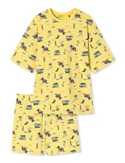 Schiesser Mädchen Kurzer Schlafanzug Pyjamaset, vanillegelb, 176 von Schiesser