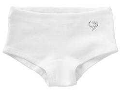 Schiesser Mädchen Panty Slip, Weiß (100-weiss), 140 von Schiesser