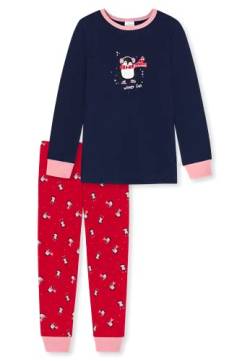 Schiesser Mädchen Schlafanzug lang – Einhorn, Sterne, Dots, Waldmotive und Hexen – Organic Cotton Pyjamaset, Mehrfarbig 5, 116 von Schiesser