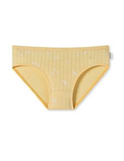Schiesser Mädchen Slip Unterhosen Unterwäsche, gelb Bedruckt, 104 von Schiesser