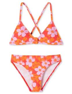 Schiesser Mädchen Triangel Set Badeanzug-schnelltrocknend Bikini, rot_180942, 164 cm von Schiesser