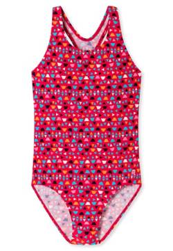 Schiesser Mädchen badpak meisje Badeanzug, Rot, 152 EU von Schiesser