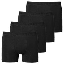 Schiesser - Teens Boys - 95/5 Shorts/Pants - 173534-4er Spar-Pack (140 Schwarz) von Schiesser