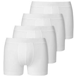 Schiesser - Teens Boys - 95/5 Shorts/Pants - 173535-4er Spar-Pack (176 Weiß) von Schiesser