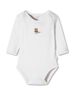 Schiesser Unisex Baby Bodies Langarm Modal/Baumwolle Mix - Unisex Baby und Kleinkind Unterwäsche Satz, Weiß, 98 EU von Schiesser